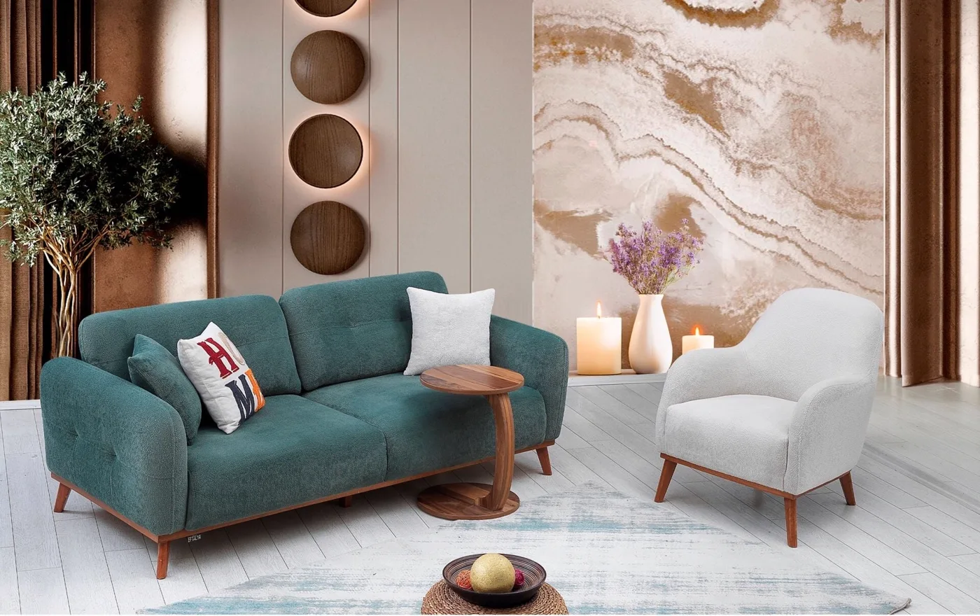 Inci Sofa Set EF136