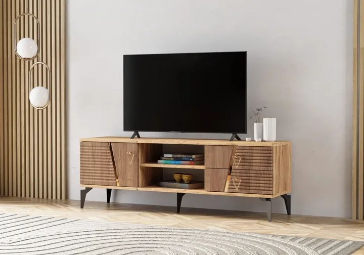 Cesme Atlantic Pine-Walnut TV Unit TN0336