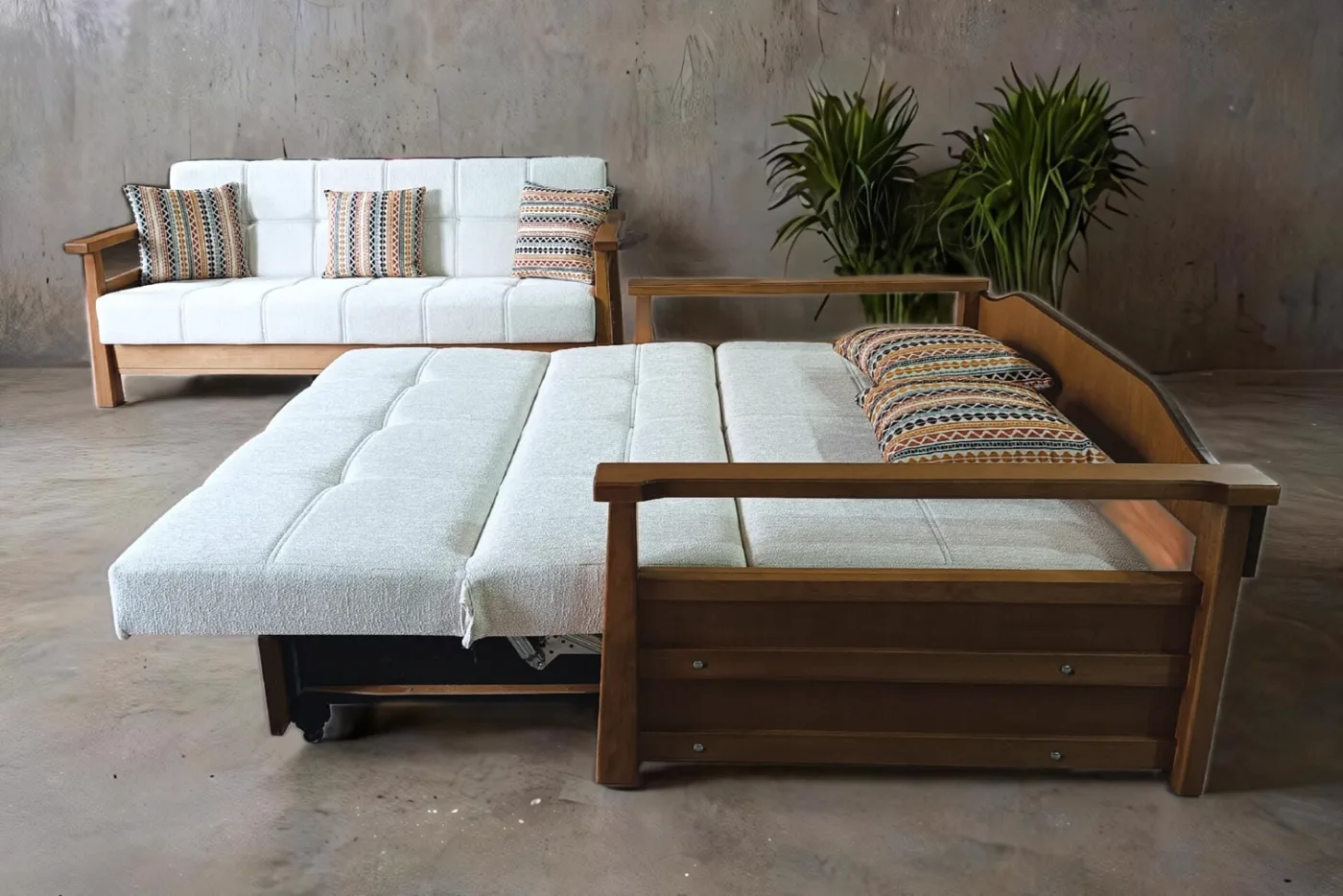 Cenova Scandinavian Suryat 2-Seater Sofa MDN135