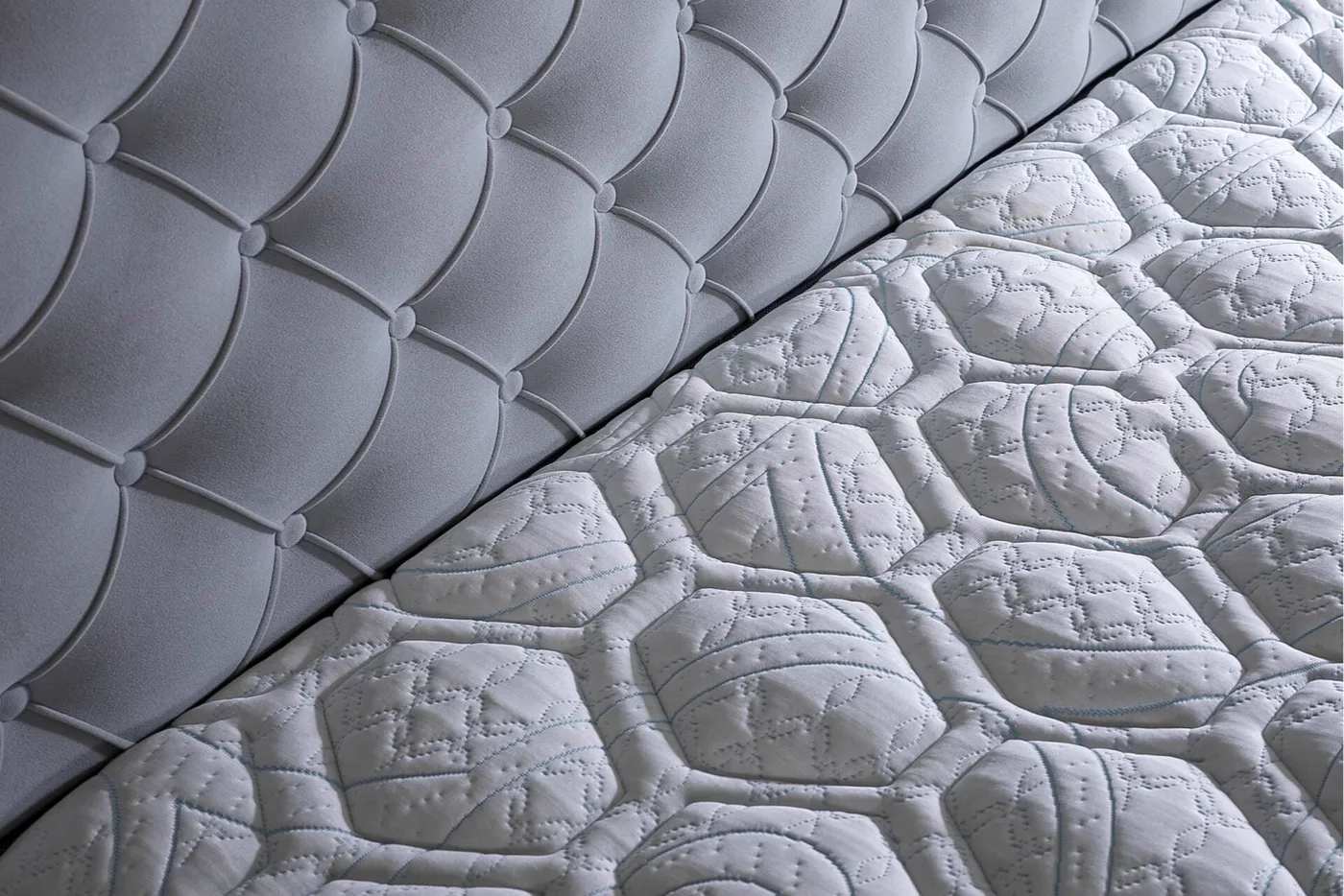 Cold Bed 140x190 Double Mattress, Divan Base & Headboard Set PV1412