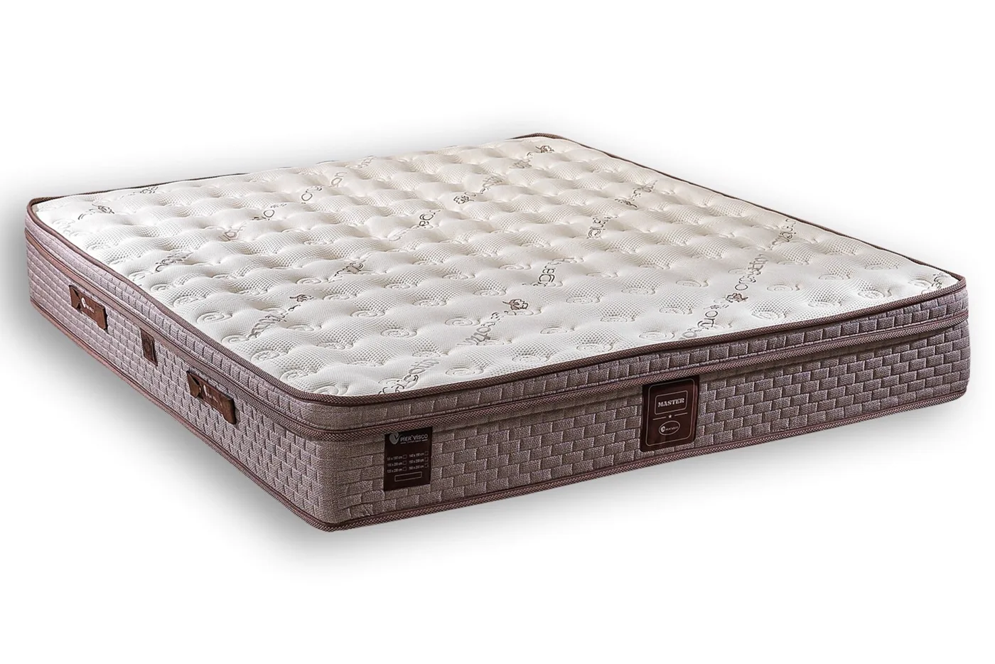 Master 120x200 Single Mattress, Divan Base & Headboard Set PV1404