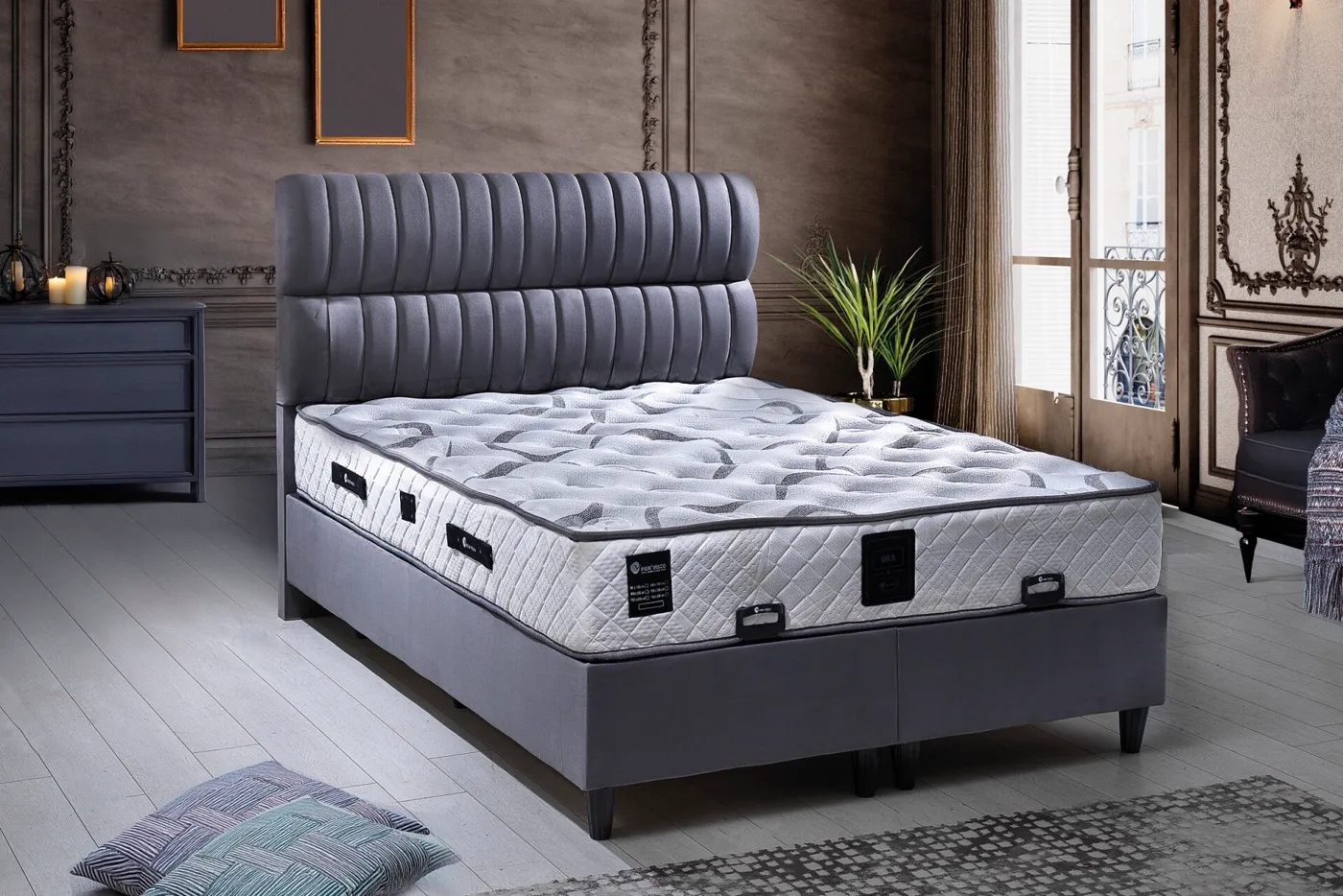 Dia 140 cm Double Headboard PV1203