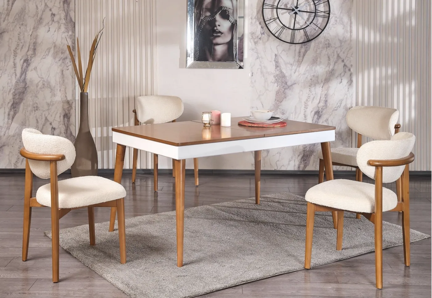 Vegas Table & Chair Set ENF159