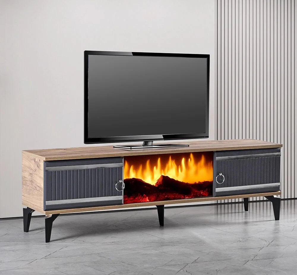 158cm Fireplace TV Stand GKR1411