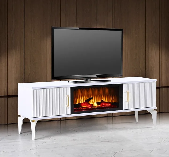 140cm Kamin TV-Lowboard GKR1404