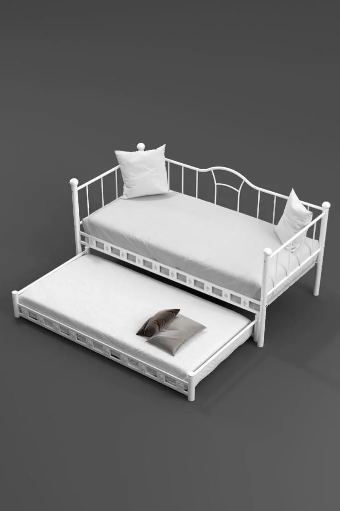 Kamelya Guest Bed Day Bed and Mattress Set 90x190 ARM149