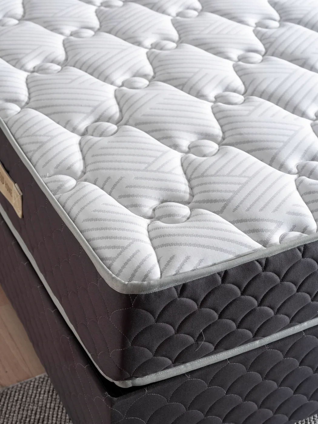 Kiamond Anthracite 160x200 Double Mattress MBL1120