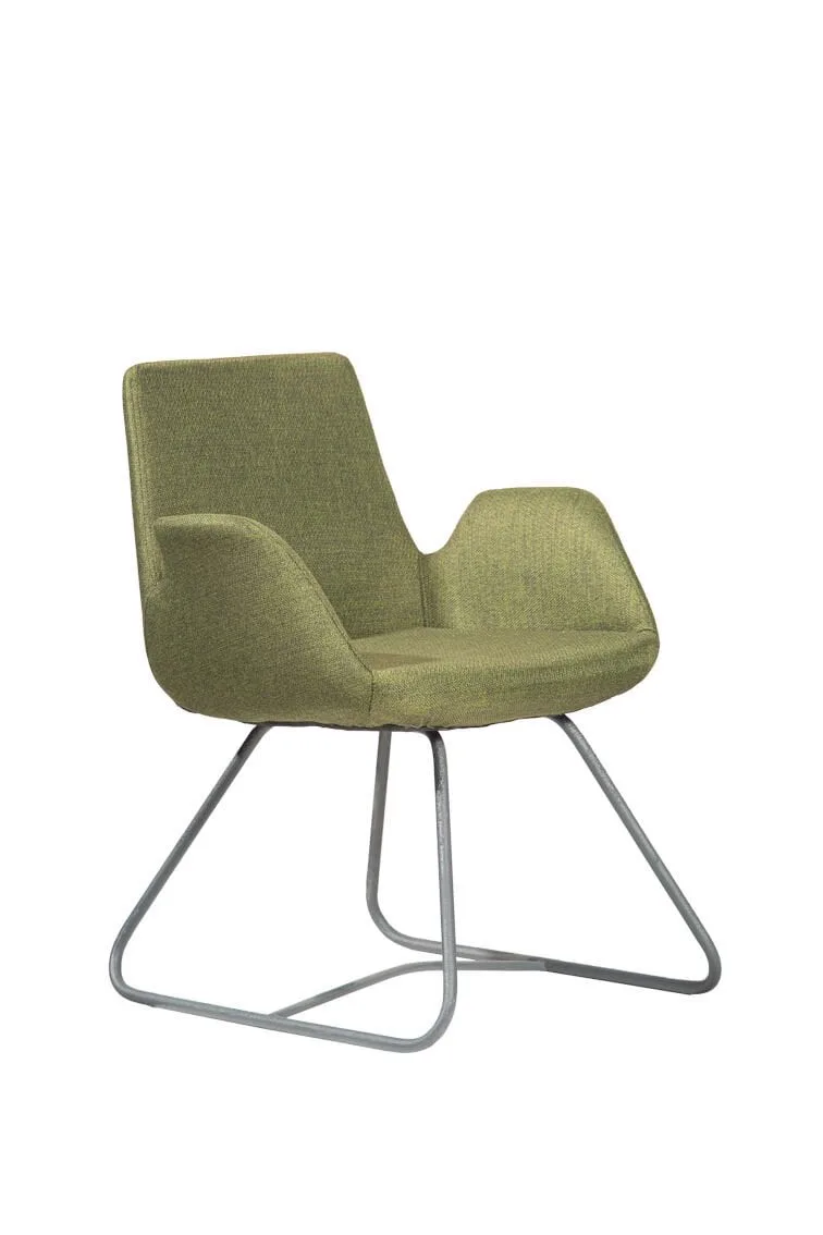 Green Visitor Armchair FSM1222