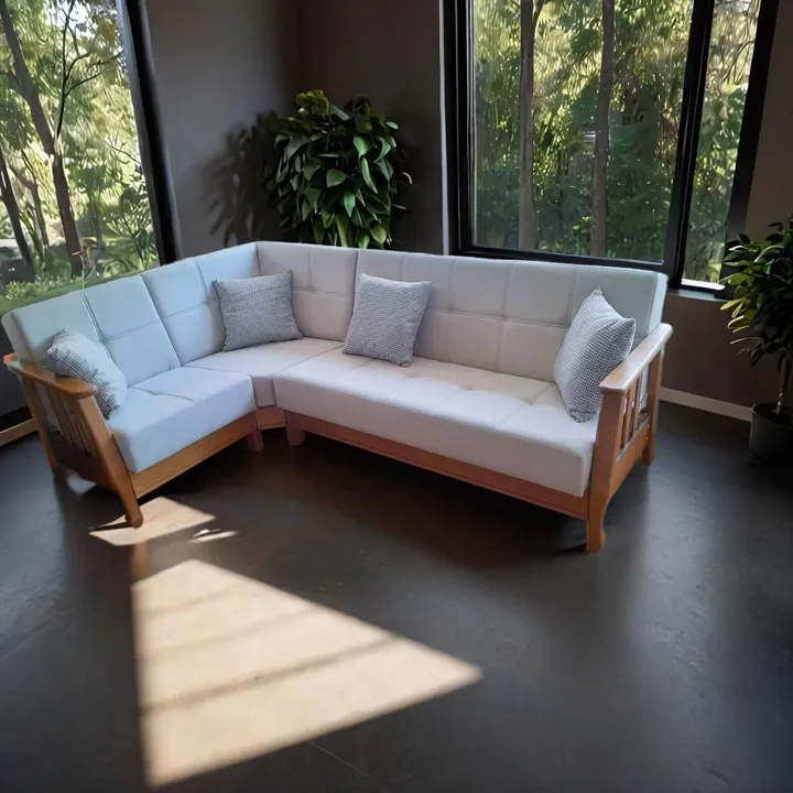 Karya Scandinavian Kitchen Corner Sofa MDN130