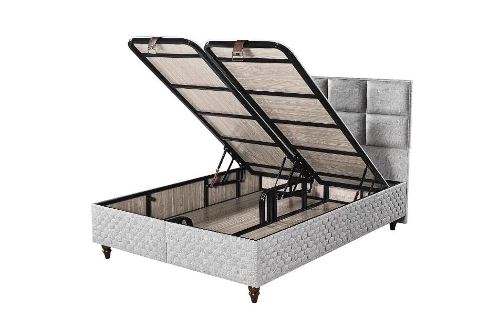 Trend 150X200 Double Divan Base, Headboard Set EY2412