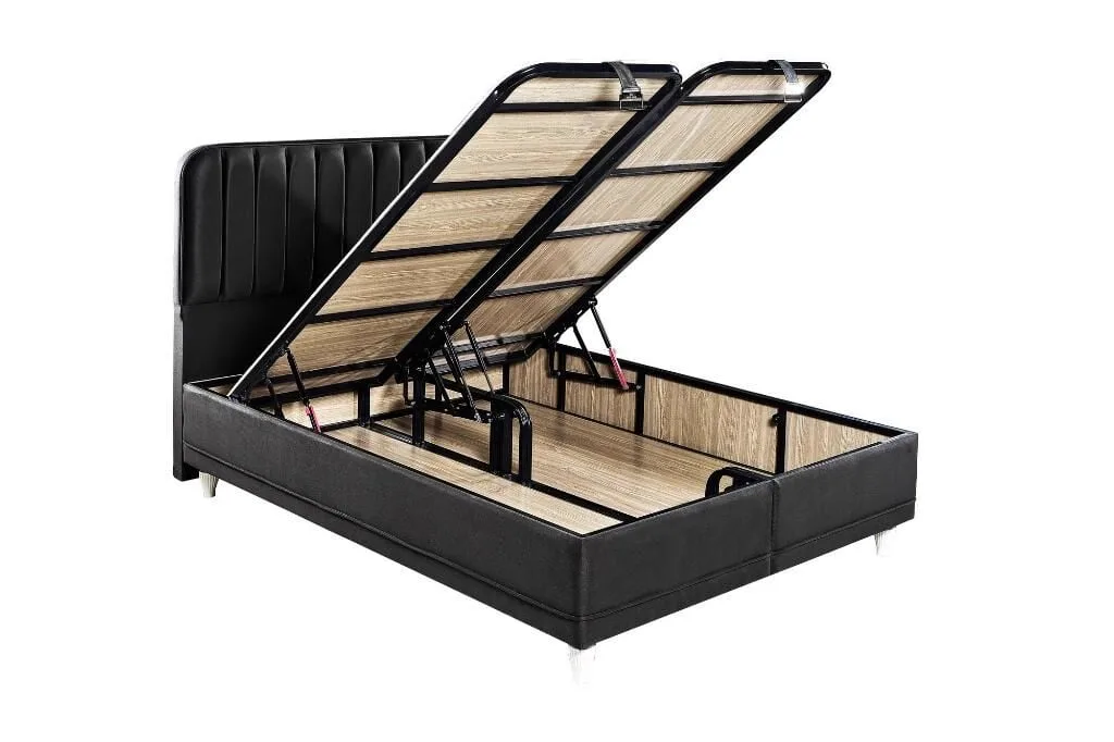 Borjan 140X200 Double Divan Base, Headboard Set EY2408