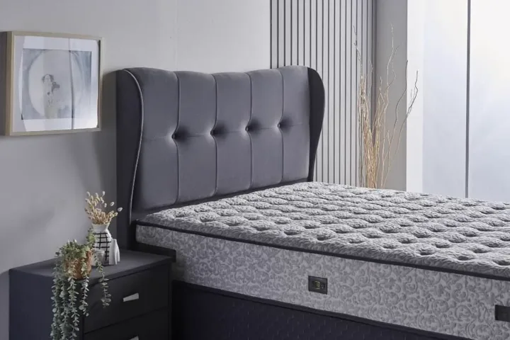 Viscomfort 100 cm Single Divan Base Headboard CB2329