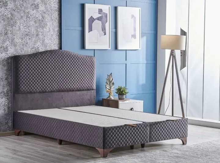 Savana Anthracite 90x190 Single Divan Base CB2221