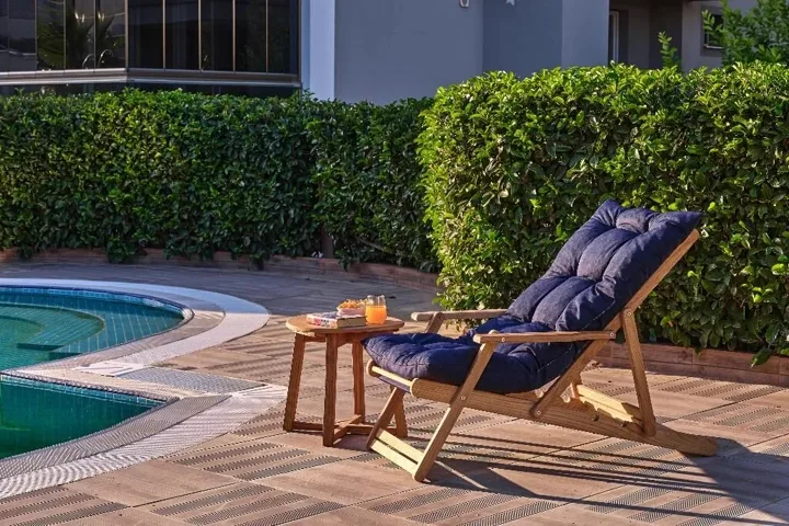 Angel Wooden Sun Lounger ROY008-1