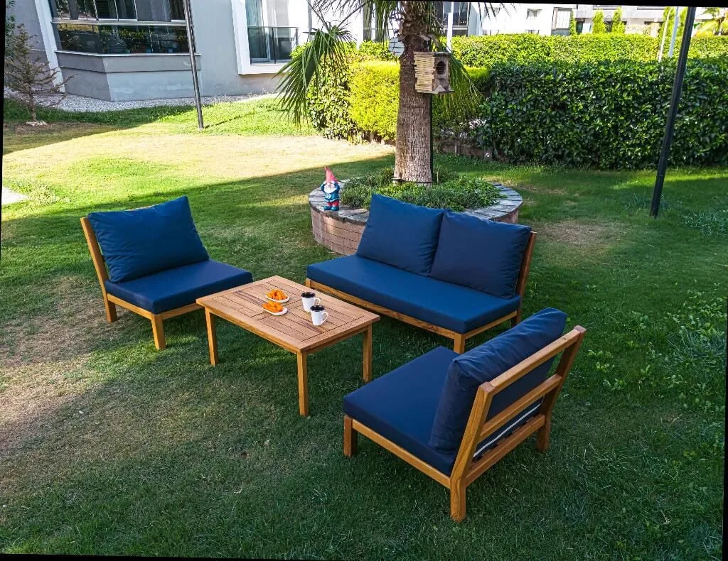 Lilyum Wooden Seating Group ROY006