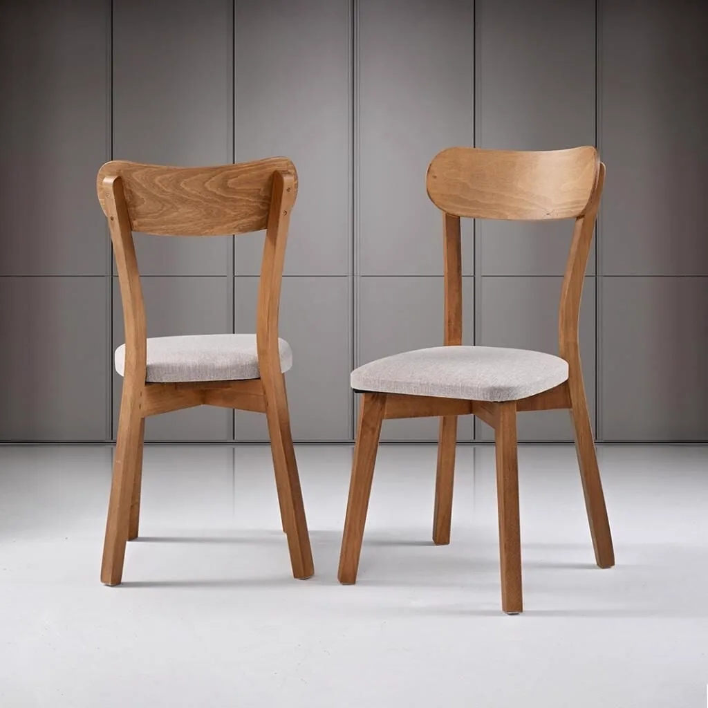 Izmir Walnut Table & Izmir Chair & Stool Set HDR1270