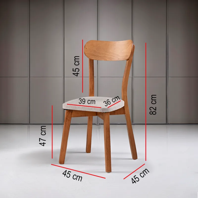 Izmir Walnut Table & Izmir Chair & Stool Set HDR1270