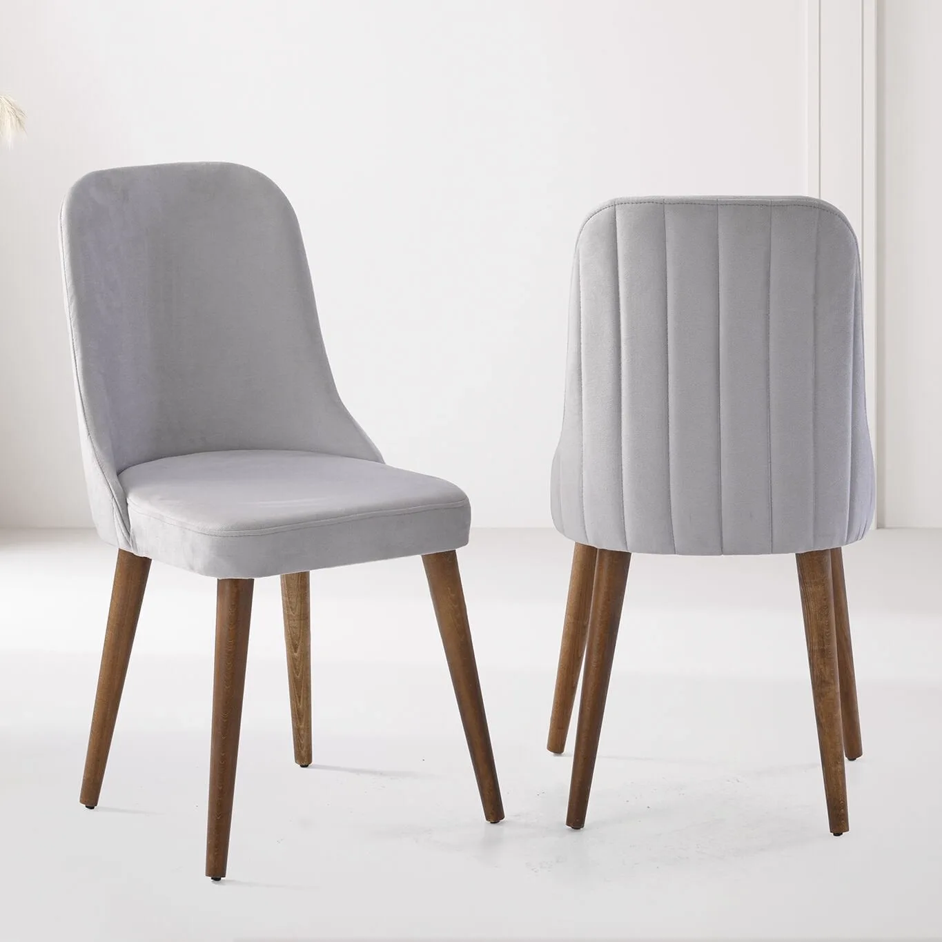 Mix White Table & Patrik Chair Set HDR1257