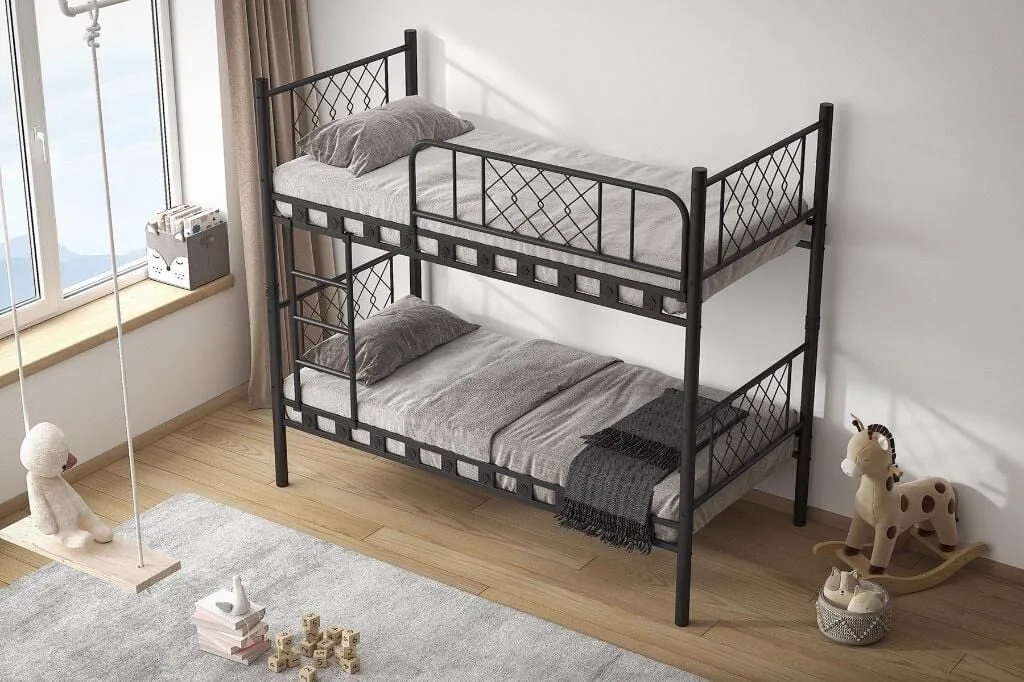 Metis Bunk Bed 90x190 ARM047 Black