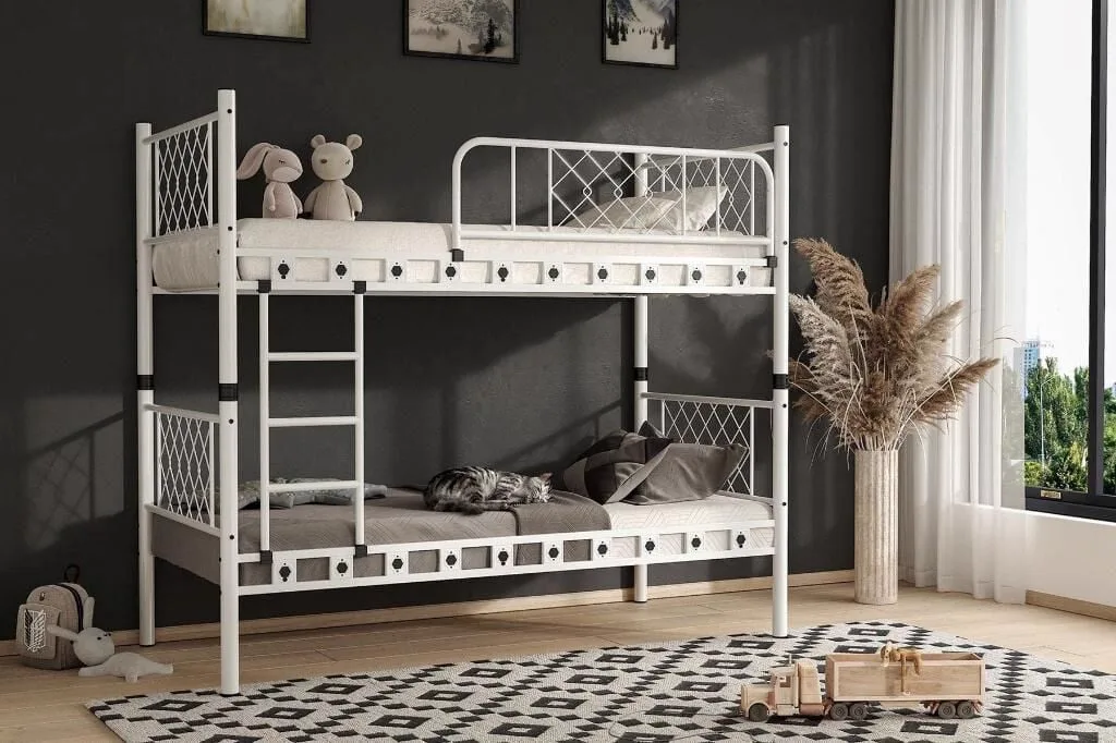 Metis Bunk Bed 90x200 ARM048 White