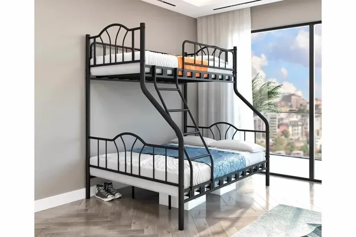 Imaj Bunk Bed 90x200 + 140x200 ARM058 Black