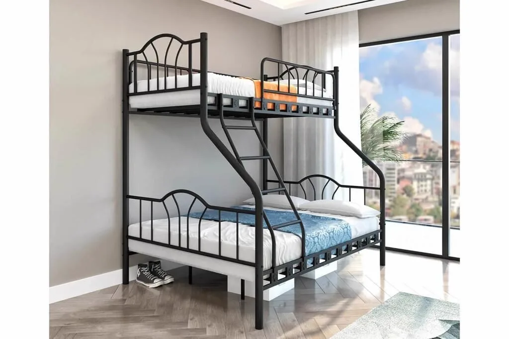 Imaj Bunk Bed 90x200 + 140x200 ARM058 Black