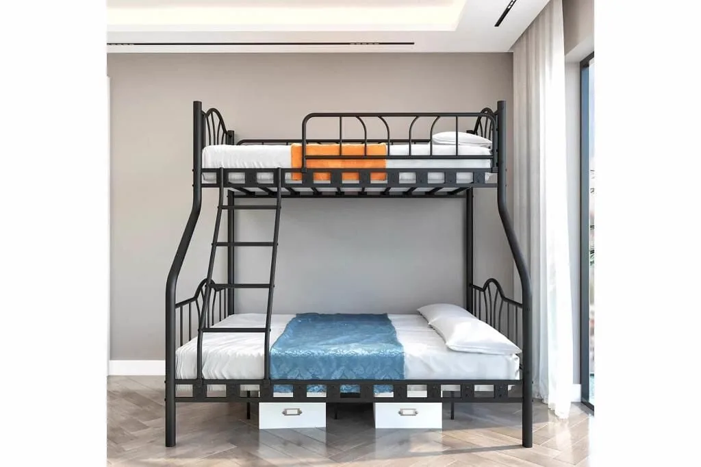 Imaj Bunk Bed 90x200 + 140x200 ARM058 Black