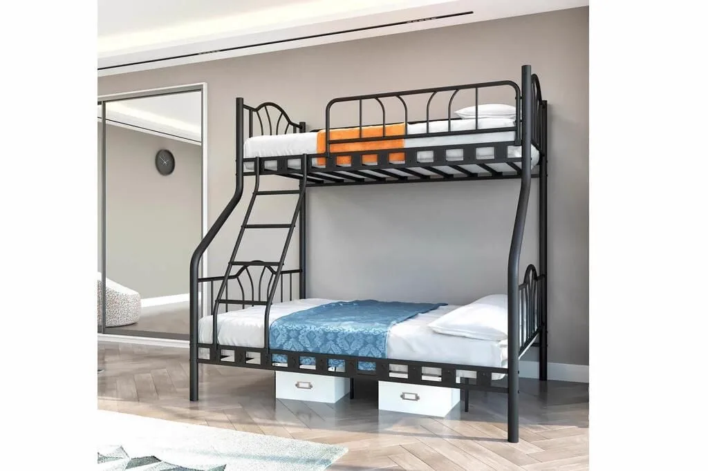 Imaj Bunk Bed 90x190 + 140x190 ARM057 Black