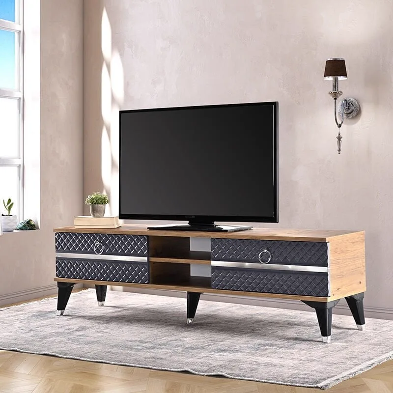 Yildiz 160 cm Felt-Anthracite TV Unit TN1347