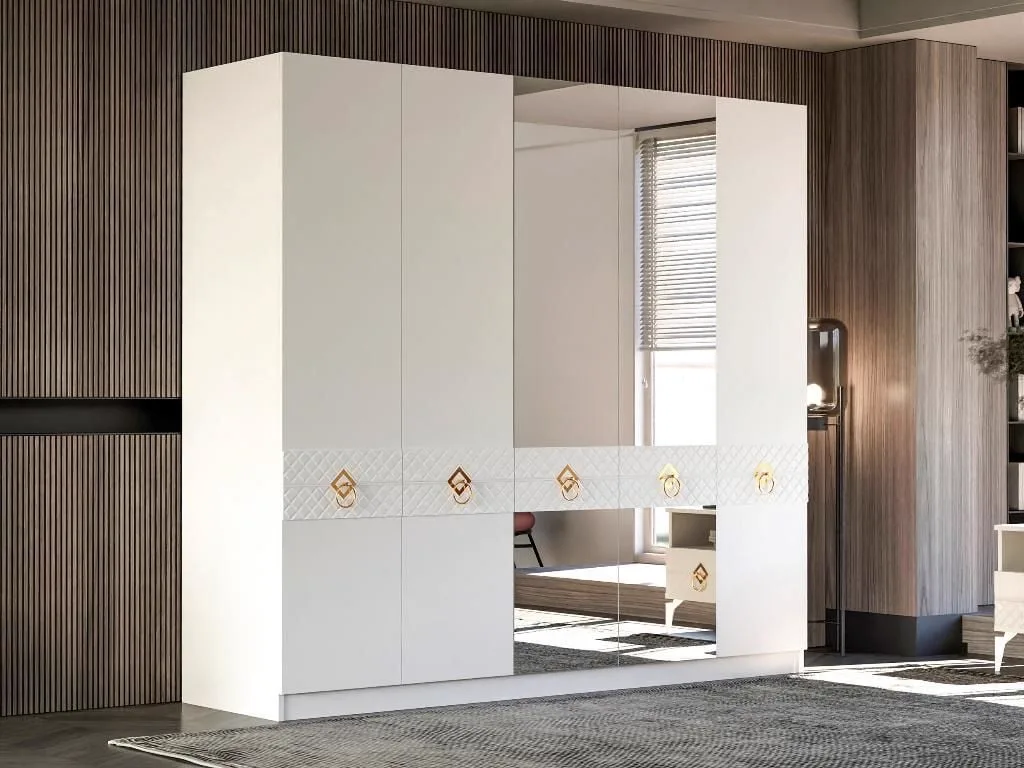 Sude 225 White Bedroom Set TN1173