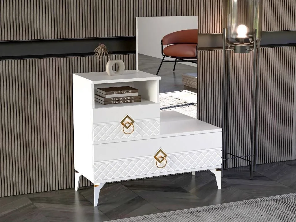 Sude 225 White Bedroom Set TN1173