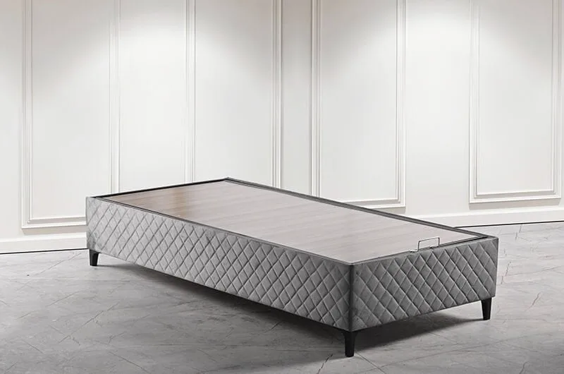 Solid Set 90’lık Antrasit Yatak Baza Başlık Seti TN1523