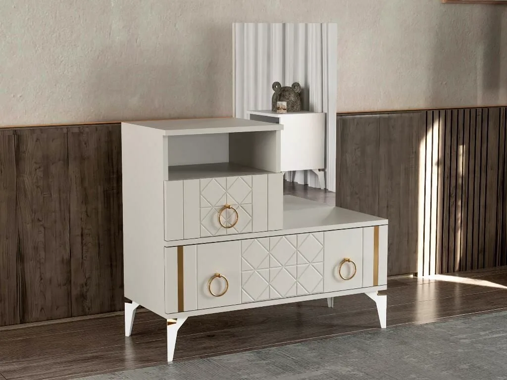 Yildiz 225 Sandstone Bedroom Set TN1113