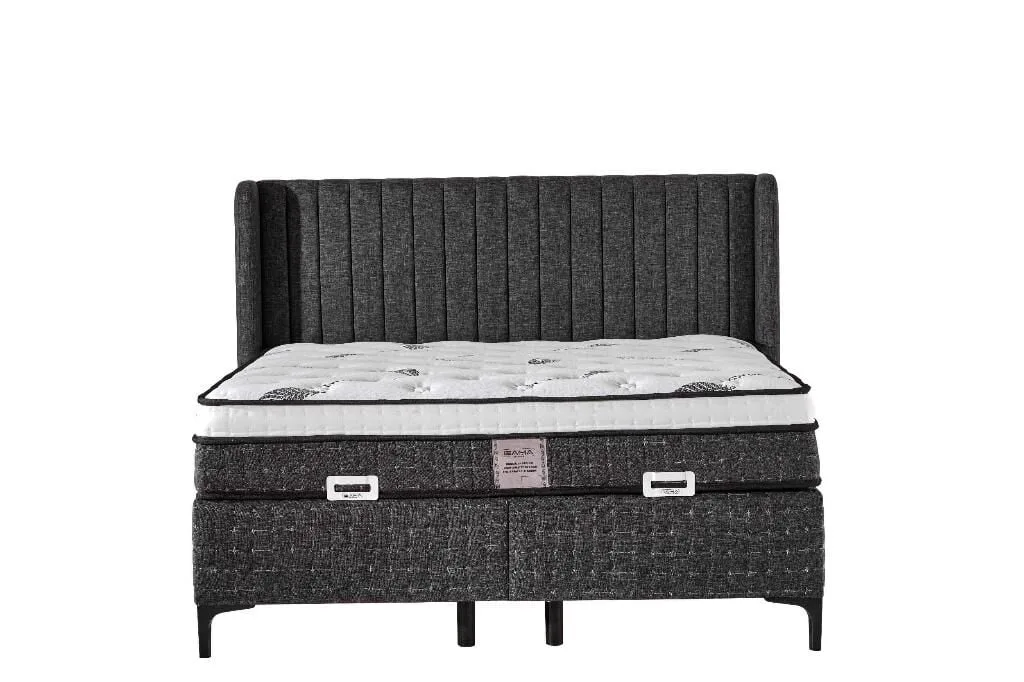 Alize 140x190 Double Mattress, Divan Base & Headboard Set GM190