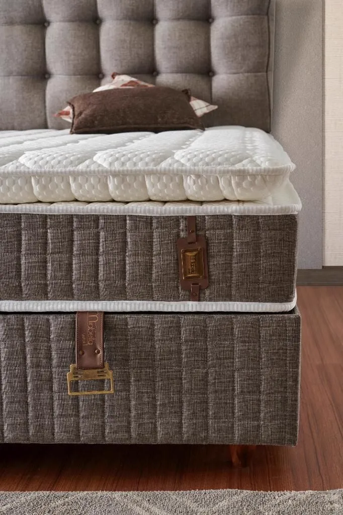 Still 90x200 Single Mattress, Divan Base & Headboard Set MBL1009