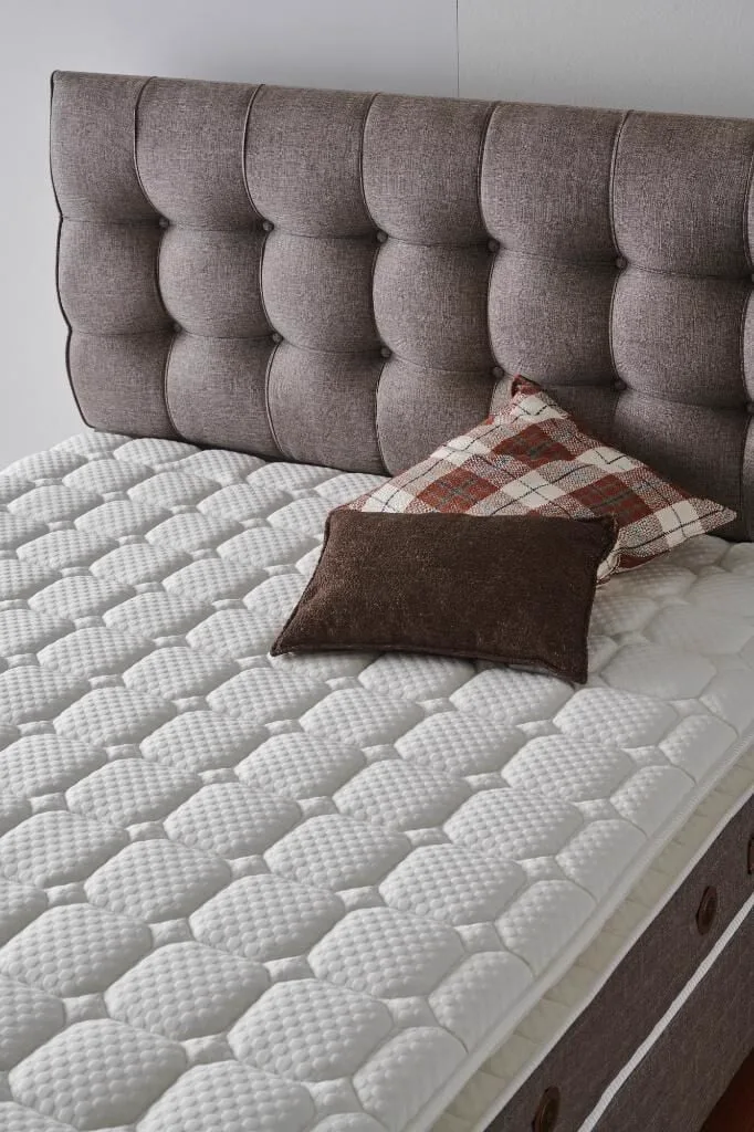 Still 90x200 Single Mattress, Divan Base & Headboard Set MBL1009