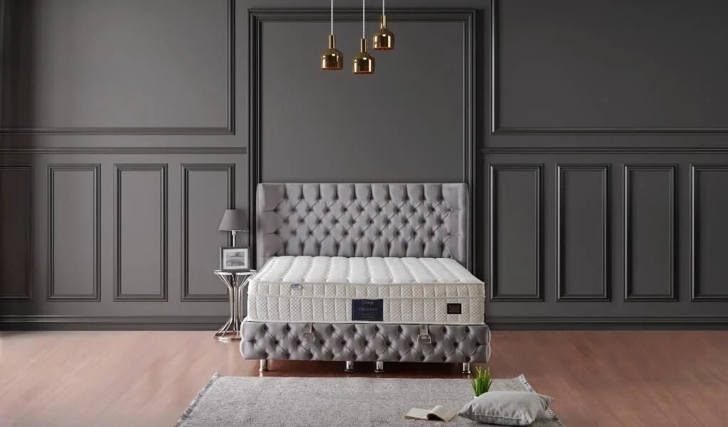 Arena 100x200 Single Mattress, Divan Base & Headboard Set MBL1004