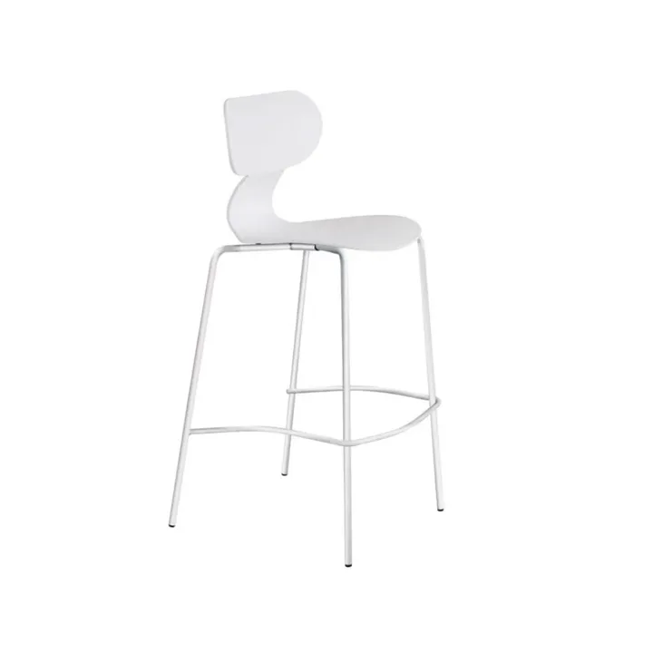Yugo-S Bar White - White Bar Chair PPT1669