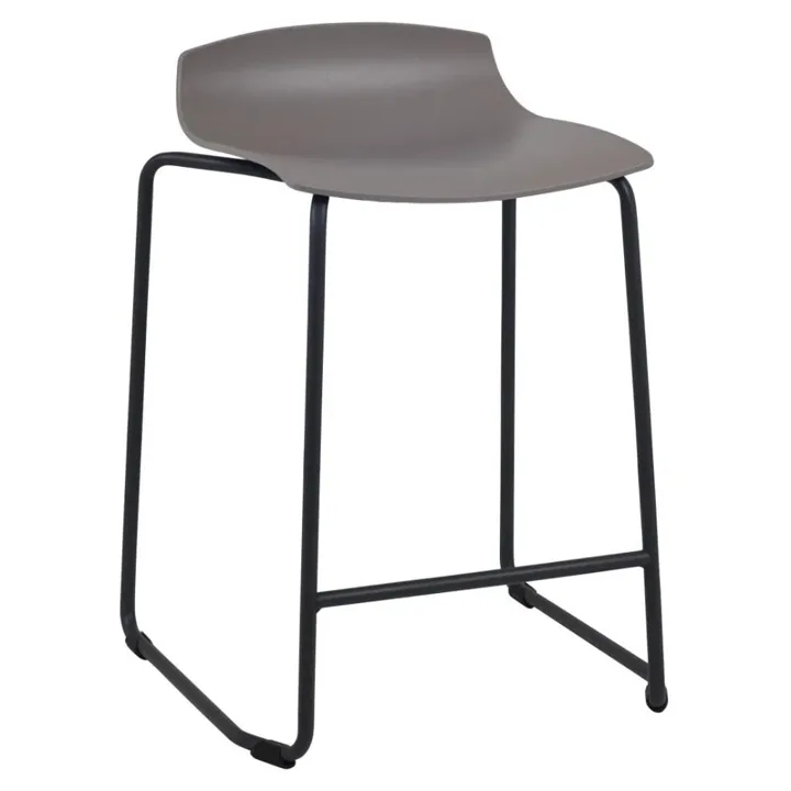 X-treme Sled Pro Ash Brown - Black Bar Stool PPT1651