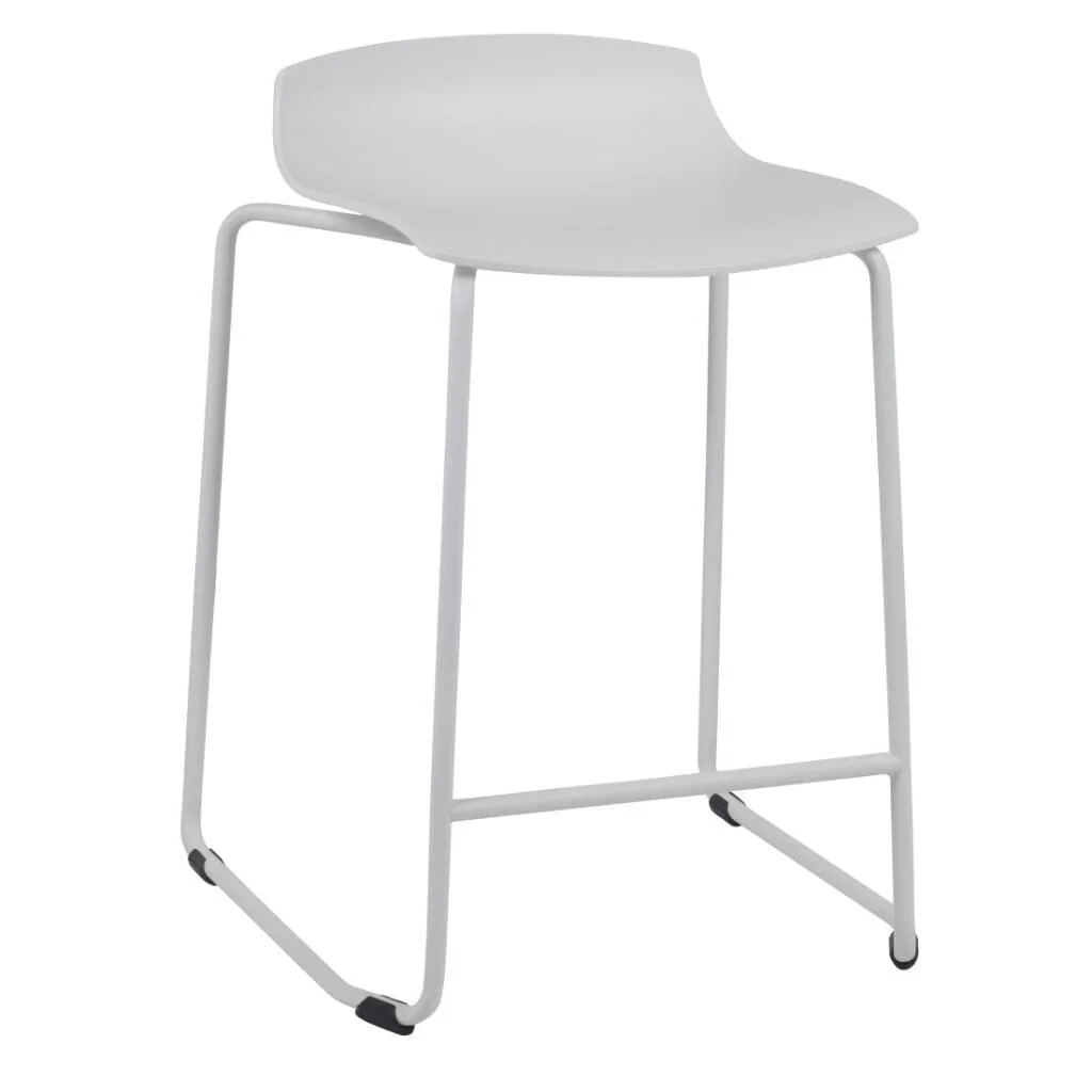 X-treme Sled Pro White - White Bar Stool PPT1640