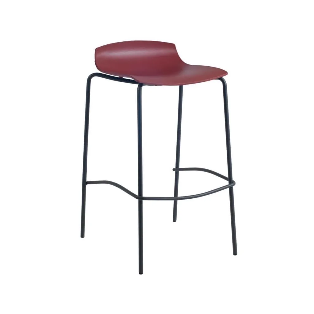 X-treme BSS Pro Dark Red - Anthracite Bar Stool PPT1617