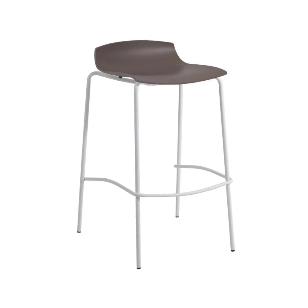 X-treme BSS Pro Ash Brown - White Bar Stool PPT1620