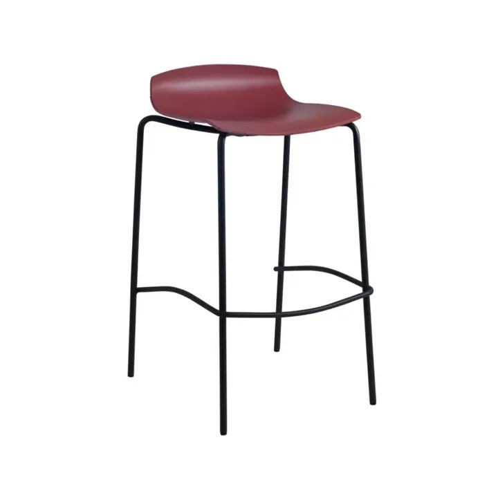 X-treme BSS Pro Dark Red - Black Bar Stool PPT1615