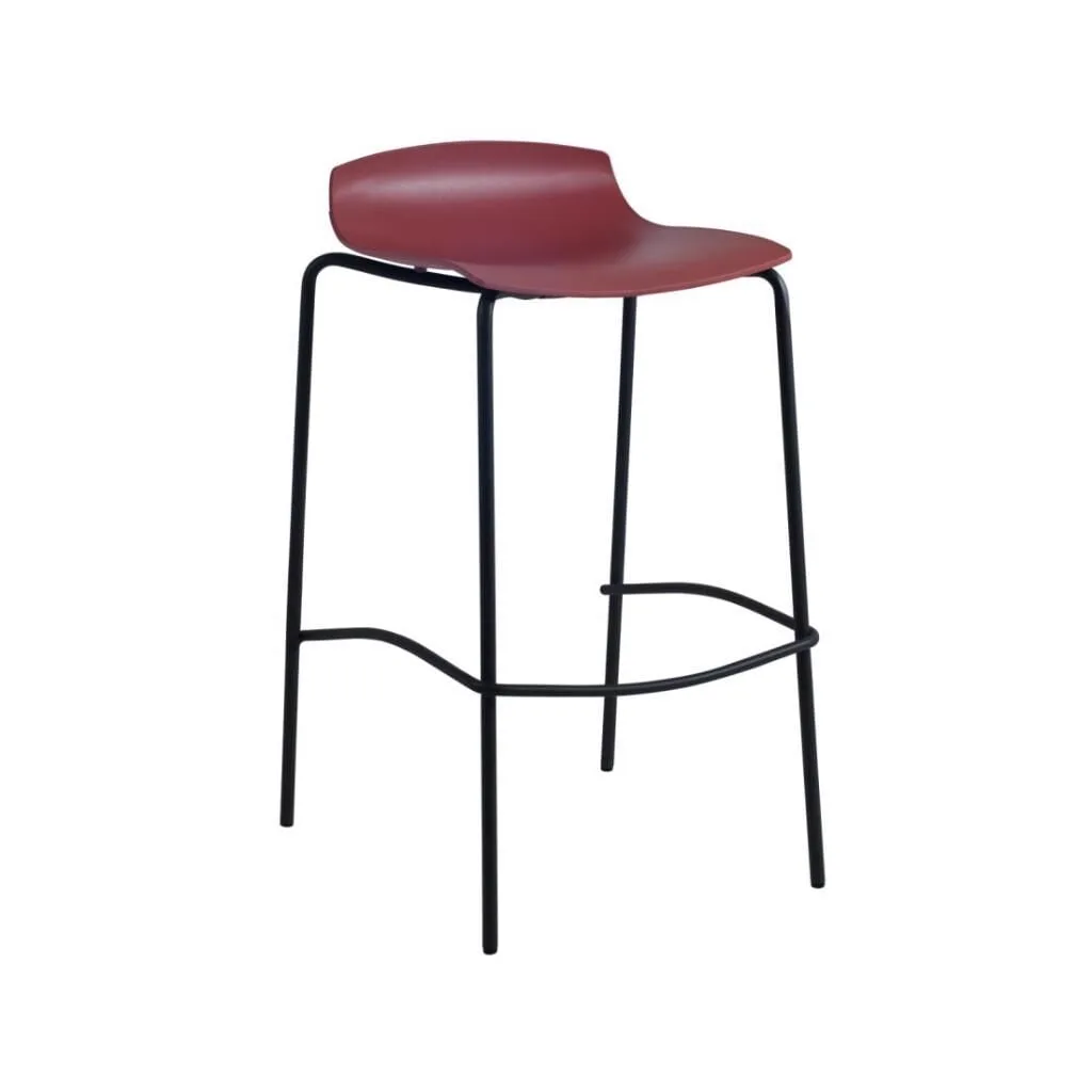 X-treme BSS Pro Dark Red - Black Bar Stool PPT1615