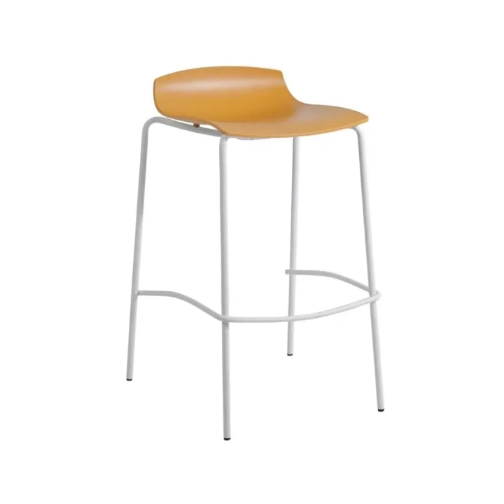 X-treme BSS Pro Dark Yellow - White Bar Stool PPT1610