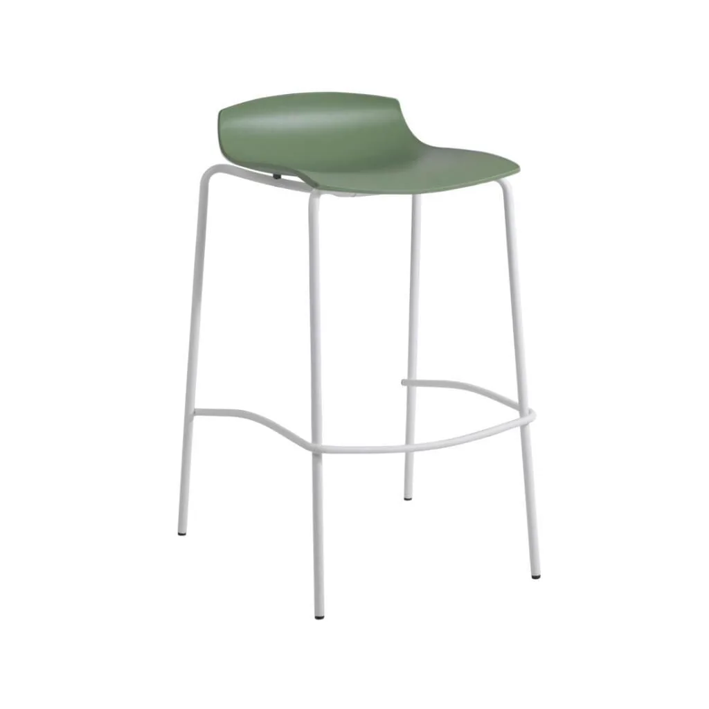 X-treme BSS Pro Pastel Green - White Bar Stool PPT1611