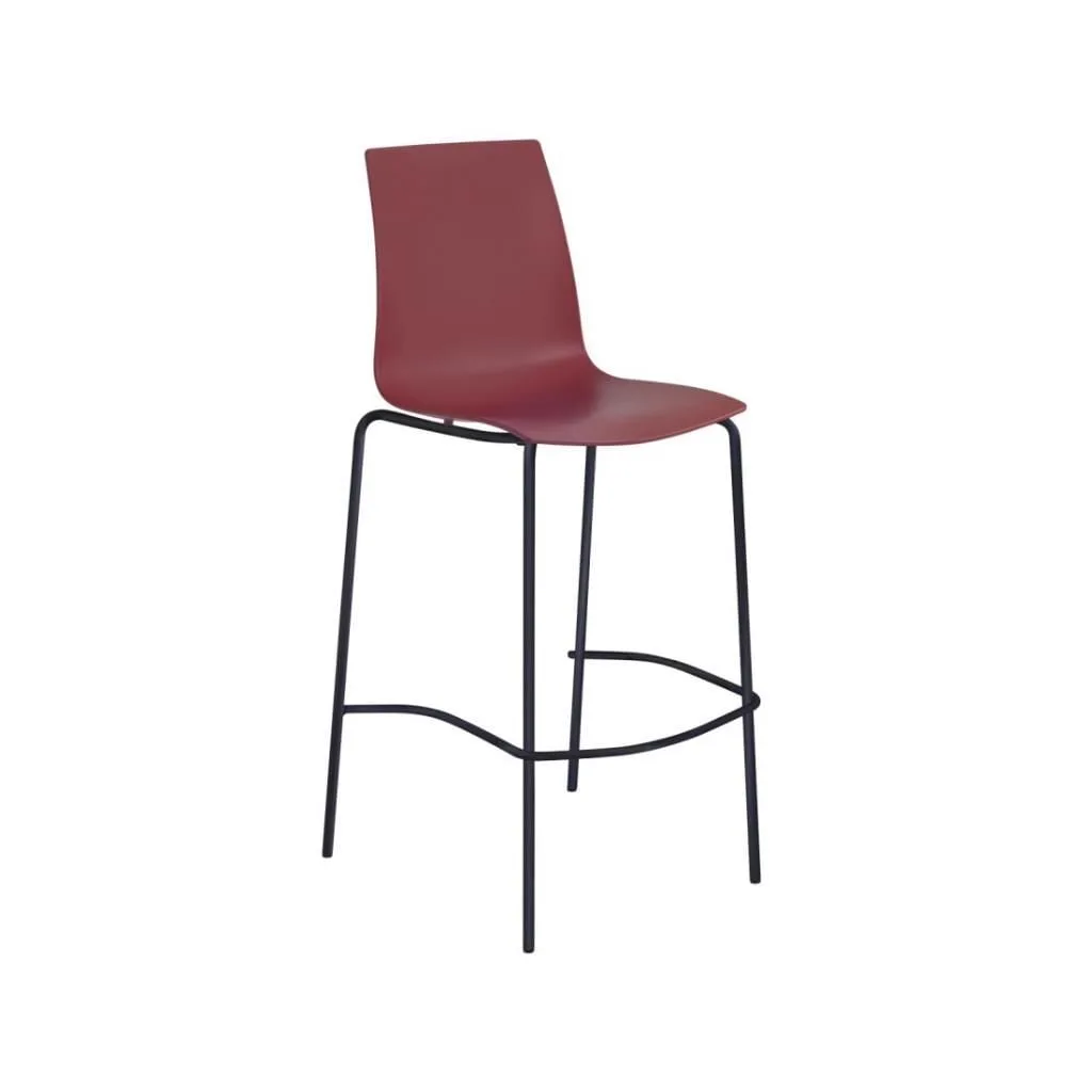X-treme BSL Pro Dark Red - Black Bar Chair PPT1580