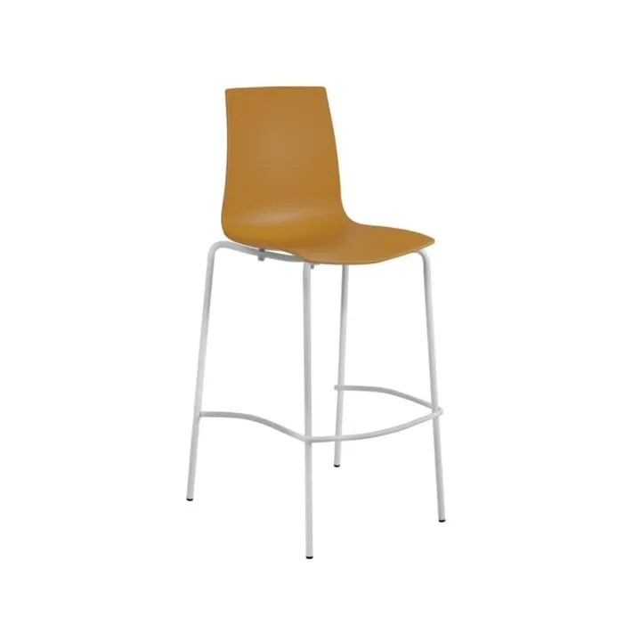 X-treme BSL Pro Dark Yellow - White Bar Chair PPT1581