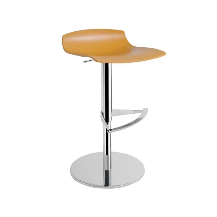 X-treme B Pro Dark Yellow - Chrome-Plated Bar Chair PPT1567