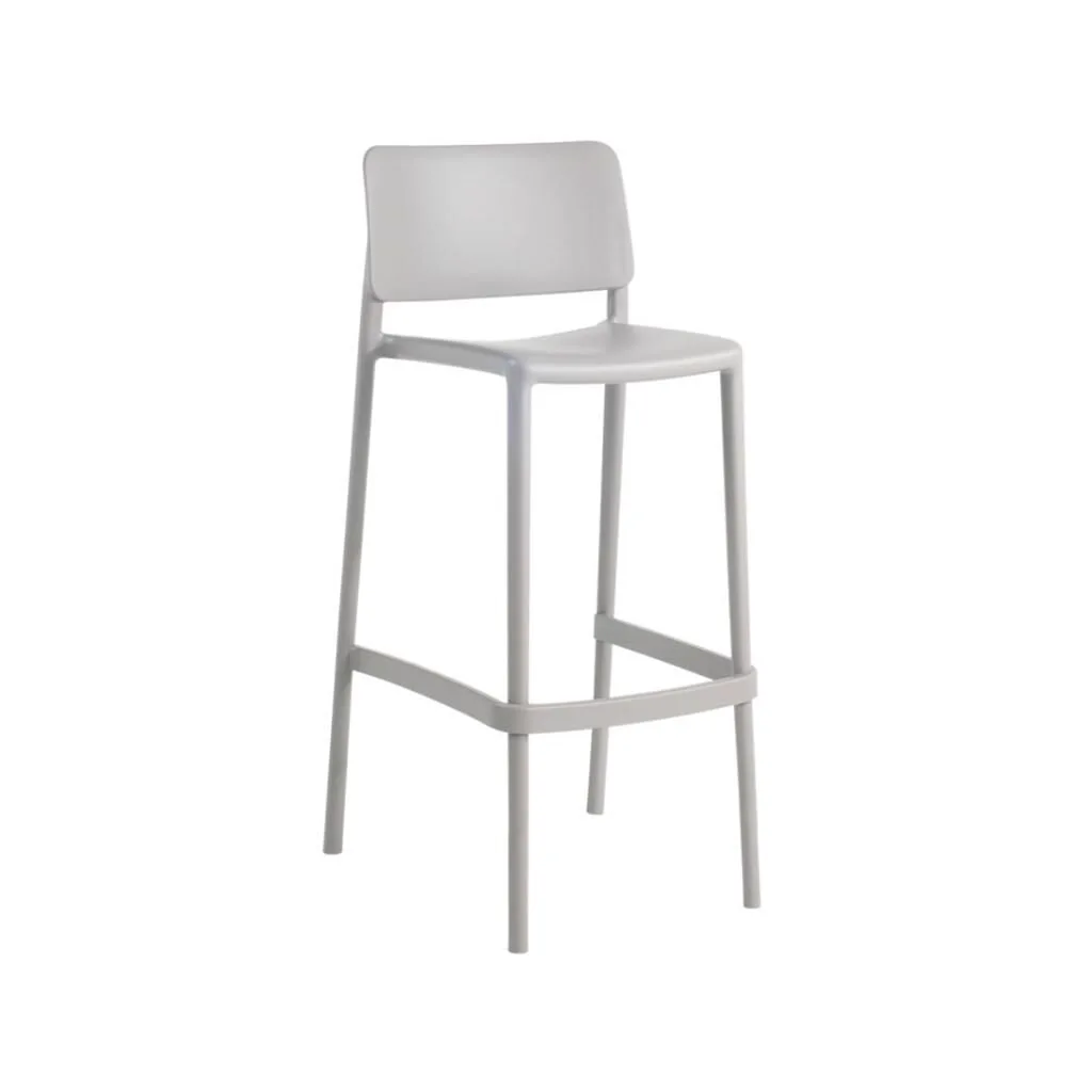 Joy-S Bar 75cm Light Grey Bar Chair PPT1552